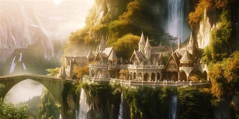 elf city in lord of the rings|Elves in Middle.
